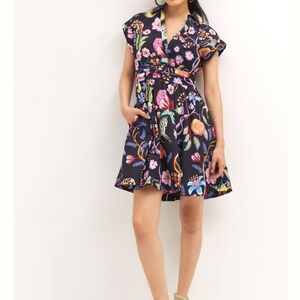 Maeve Floral Mini Dress